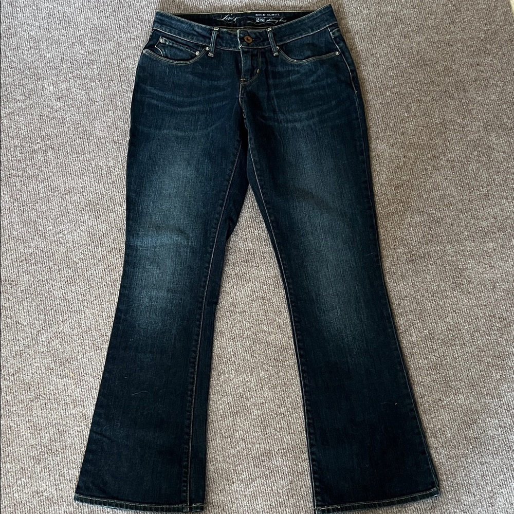 Bold curve skinny boot 28 Levi’s San Francisco fade jeans low rise